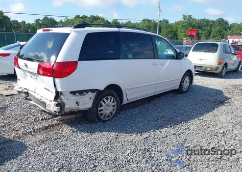 2008 Toyota Sienna Le z USA, uszkodzony, nr VIN 5TDZK23C58S137592